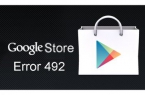 How to fix error code 492 in Google Play Store
