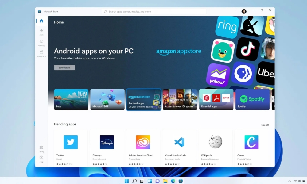 Enjoy Android apps on Windows 11