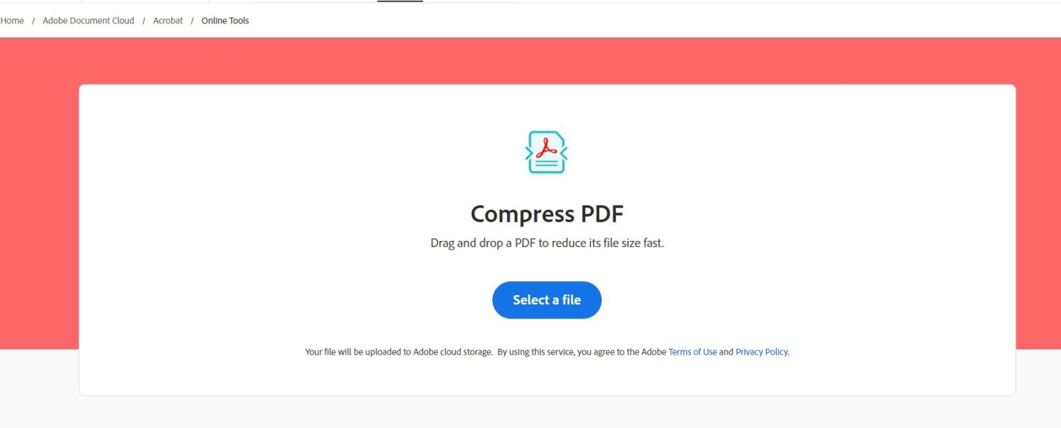 Adobe PDF Compressor