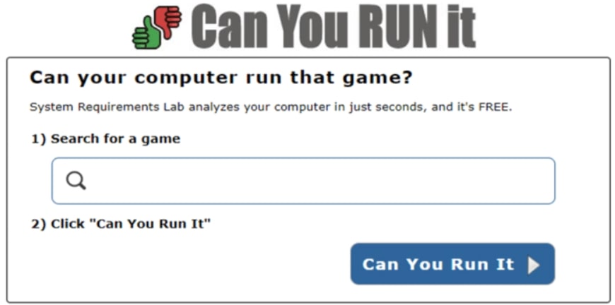 Can you run it
